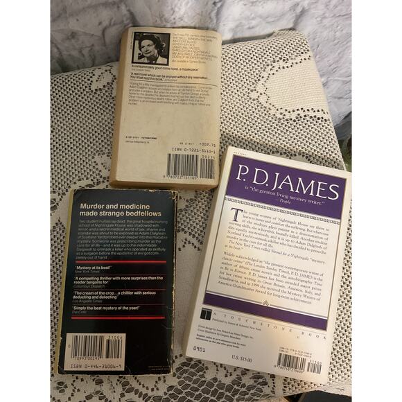 PD James Bundle of 3 Paperback Books - Picture 3 of 4
